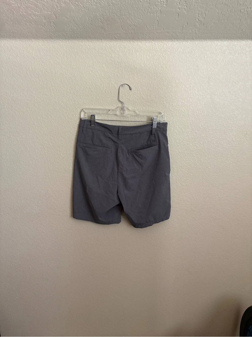 all in motion Charcoal Flat-Front Men's Shorts
